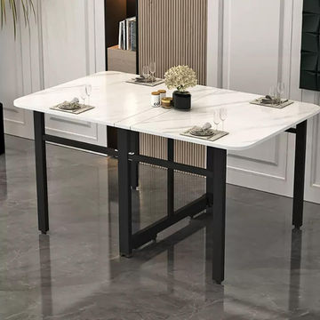Portable marble table