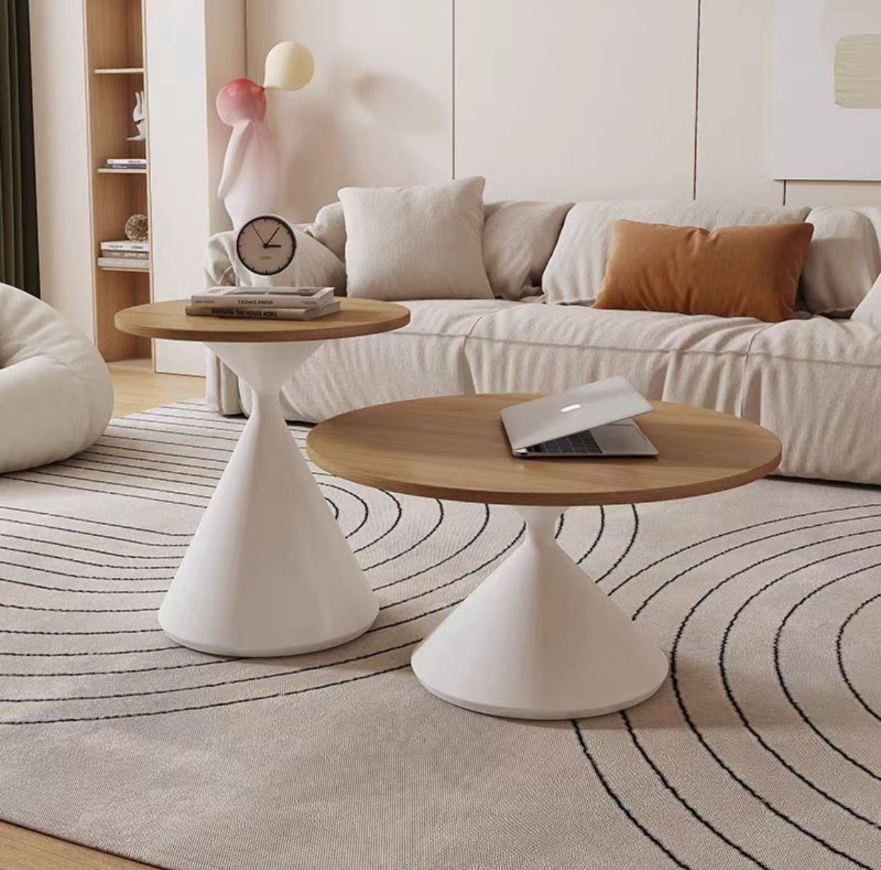 IG Furn- Round Modern Simple Coffee table