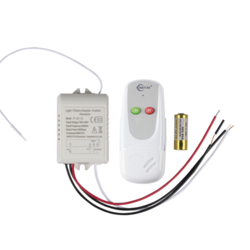 1 Way Remote and Receiver for Ceiling Fitting
