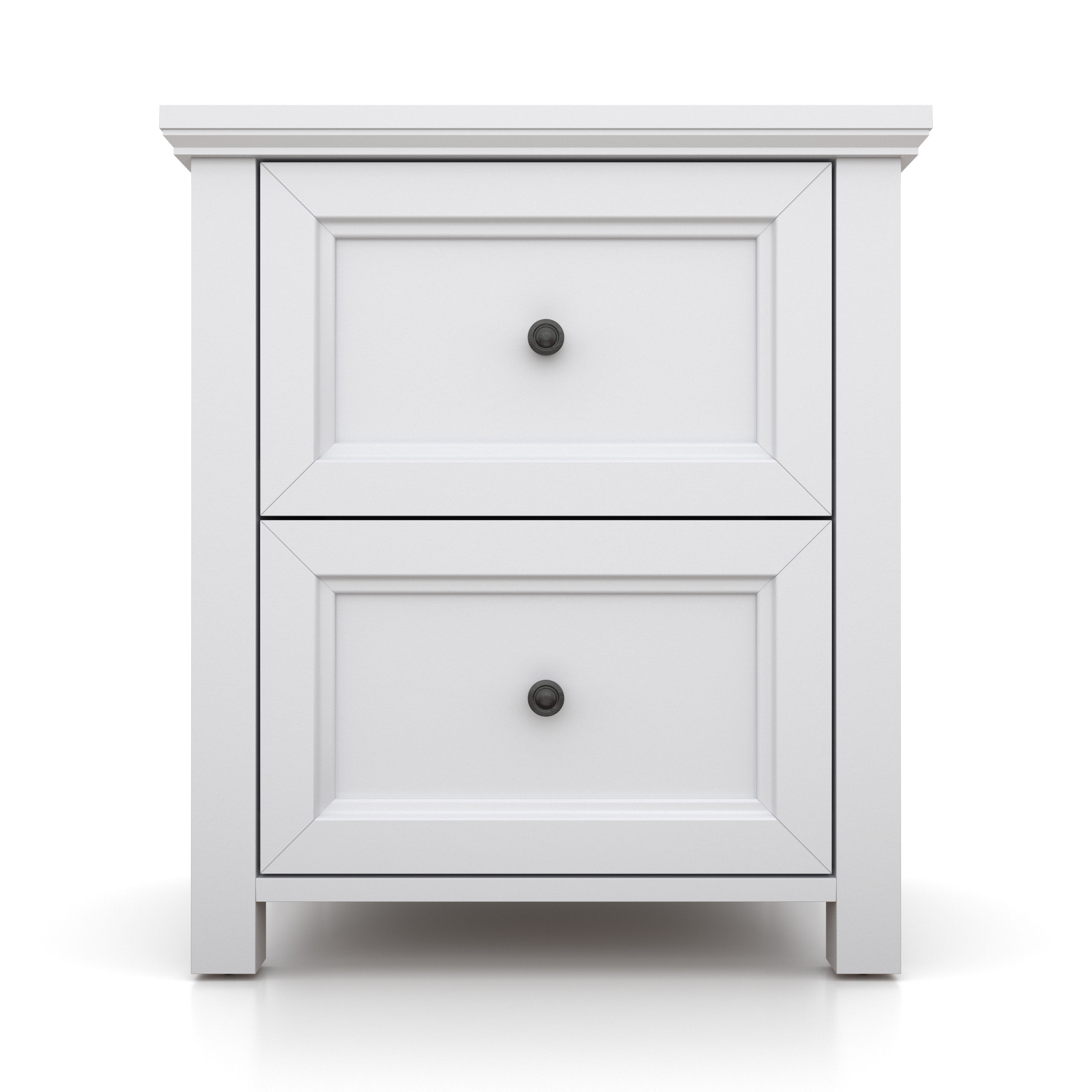 BAM! Ives Bedside Table - White