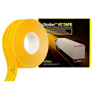 Refloxmax R104 Reflective Conspicuity Tape Yellow 50mm X 50m