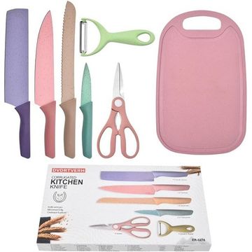 Pastel 7pcs Kitchen Knife Set