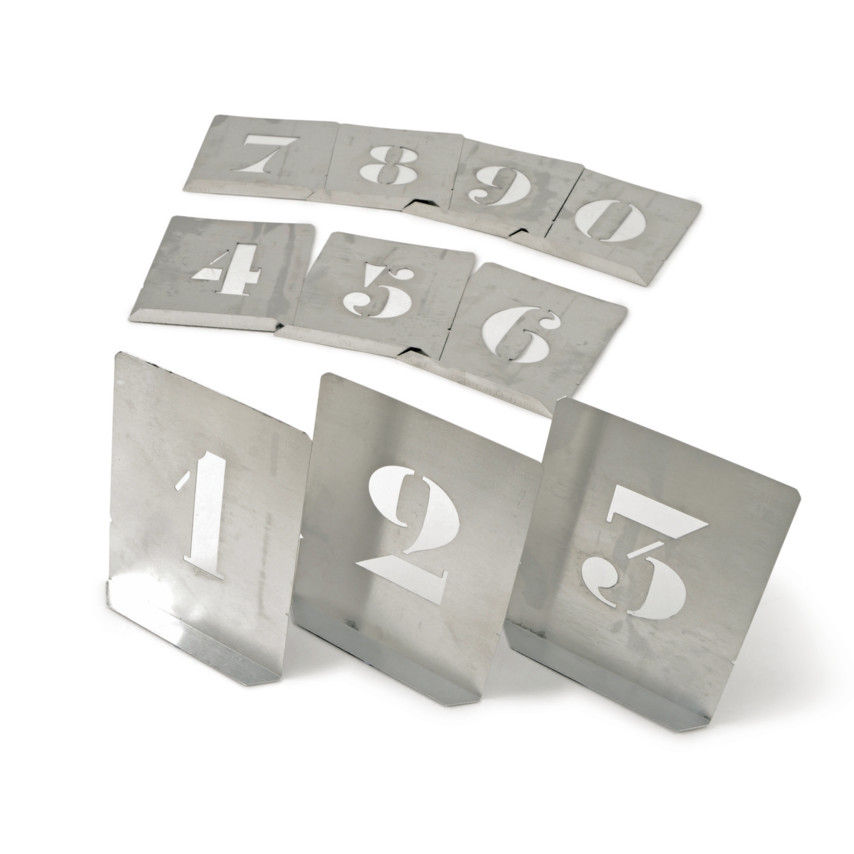 Kennedy 50Mm Set Of 10 Steel Stencil Figures