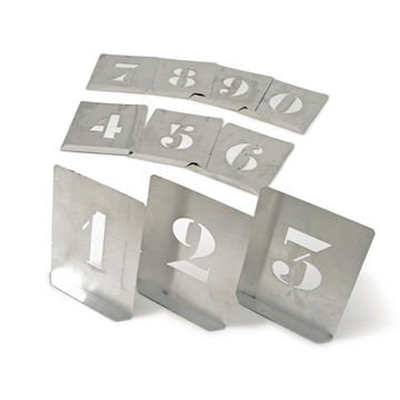 Kennedy 50Mm Set Of 10 Steel Stencil Figures