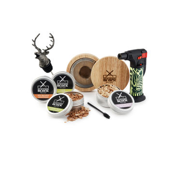 My Butchers Block - Smoking Cocktail Kit - Smoker, Blow Torch, 4 flavors