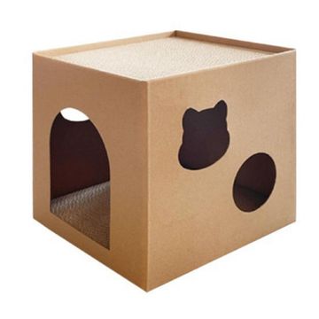 30CM Cat Cardboard Nest Scratching Corrugated Board for Pet