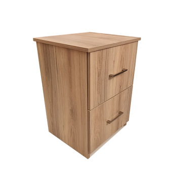 Cambridge 2 Drawer Pedestal - Sahara