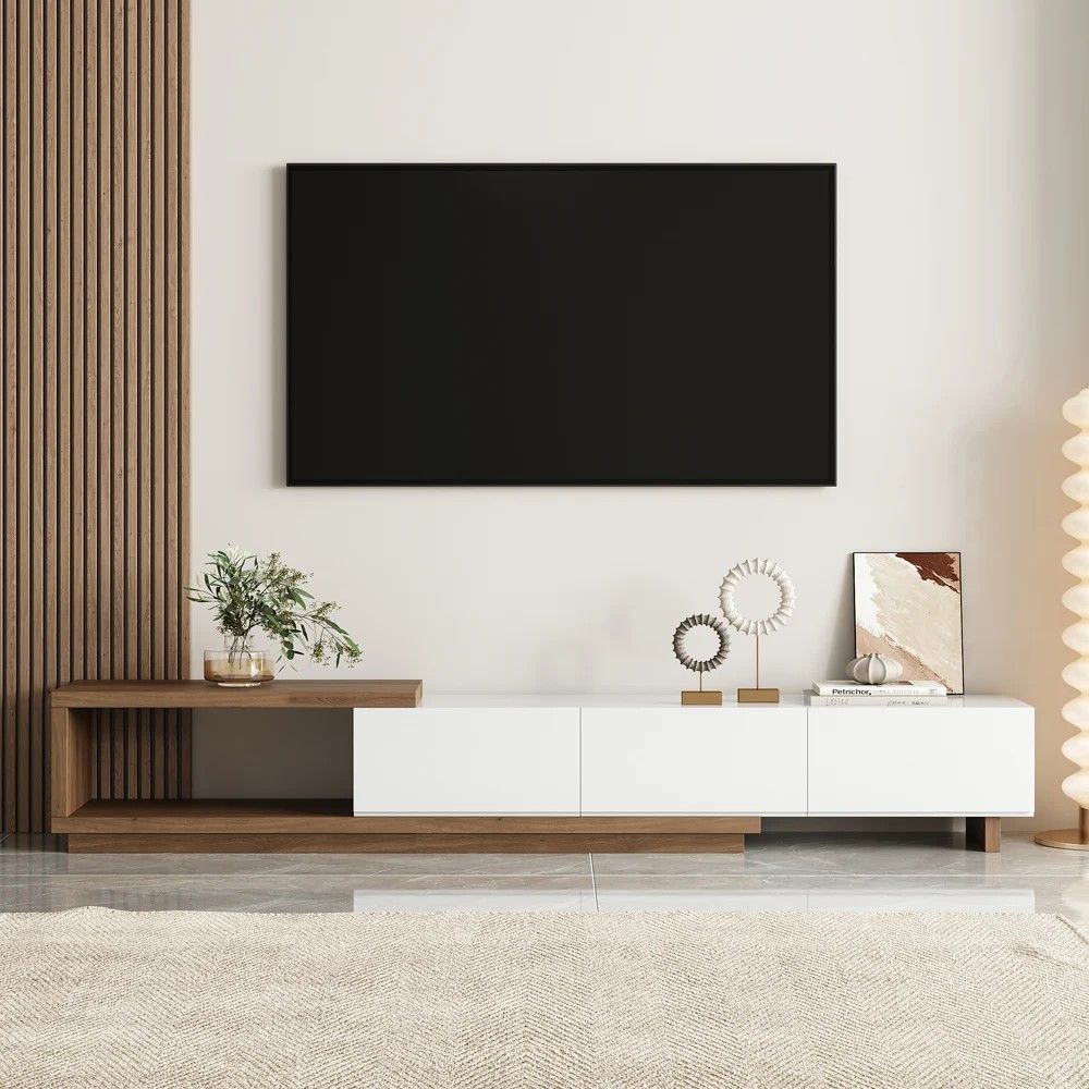 Gina Tv Stand Unit With 3 Drawers