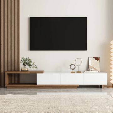 Gina Tv Stand Unit With 3 Drawers