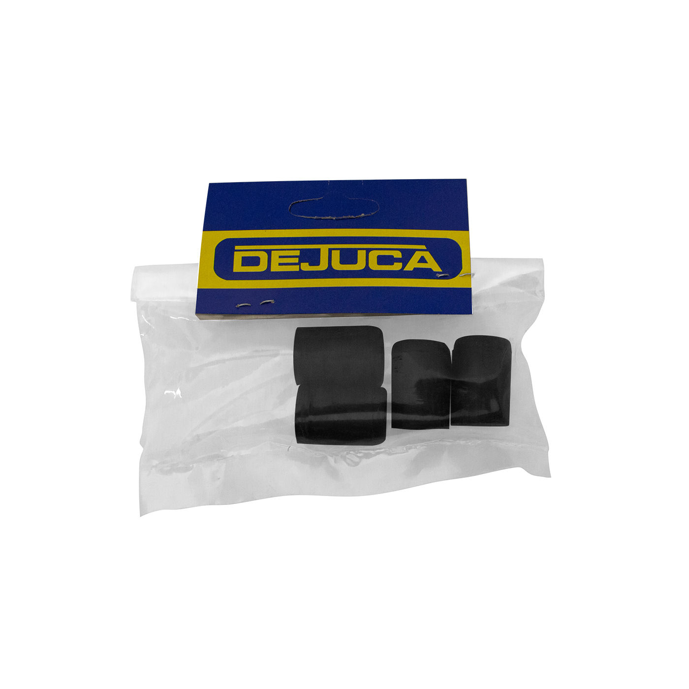Dejuca - Round - Rubber - Ferrules - 12mm - 4/pkt - 8 Pack
