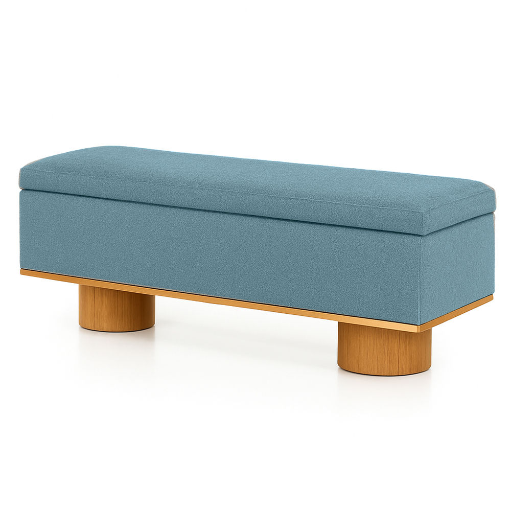 Rome Storage Bench-Spruce