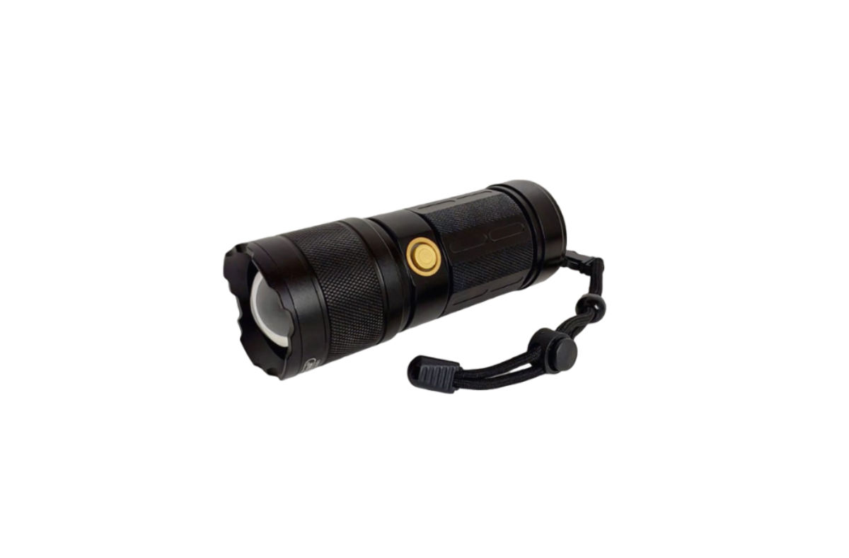Portable Rechargeable LED USB Flashlight