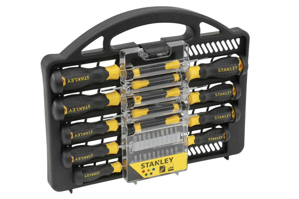 STANLEY 34 Piece Screwdriver Set | STHT0-62141