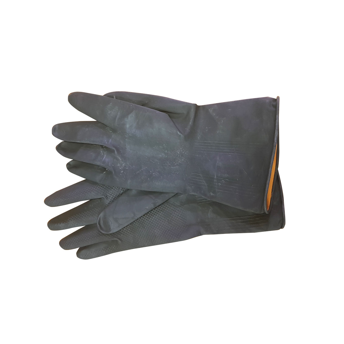 Builders Glove - Rubber - Black - X-large - 10 Pack