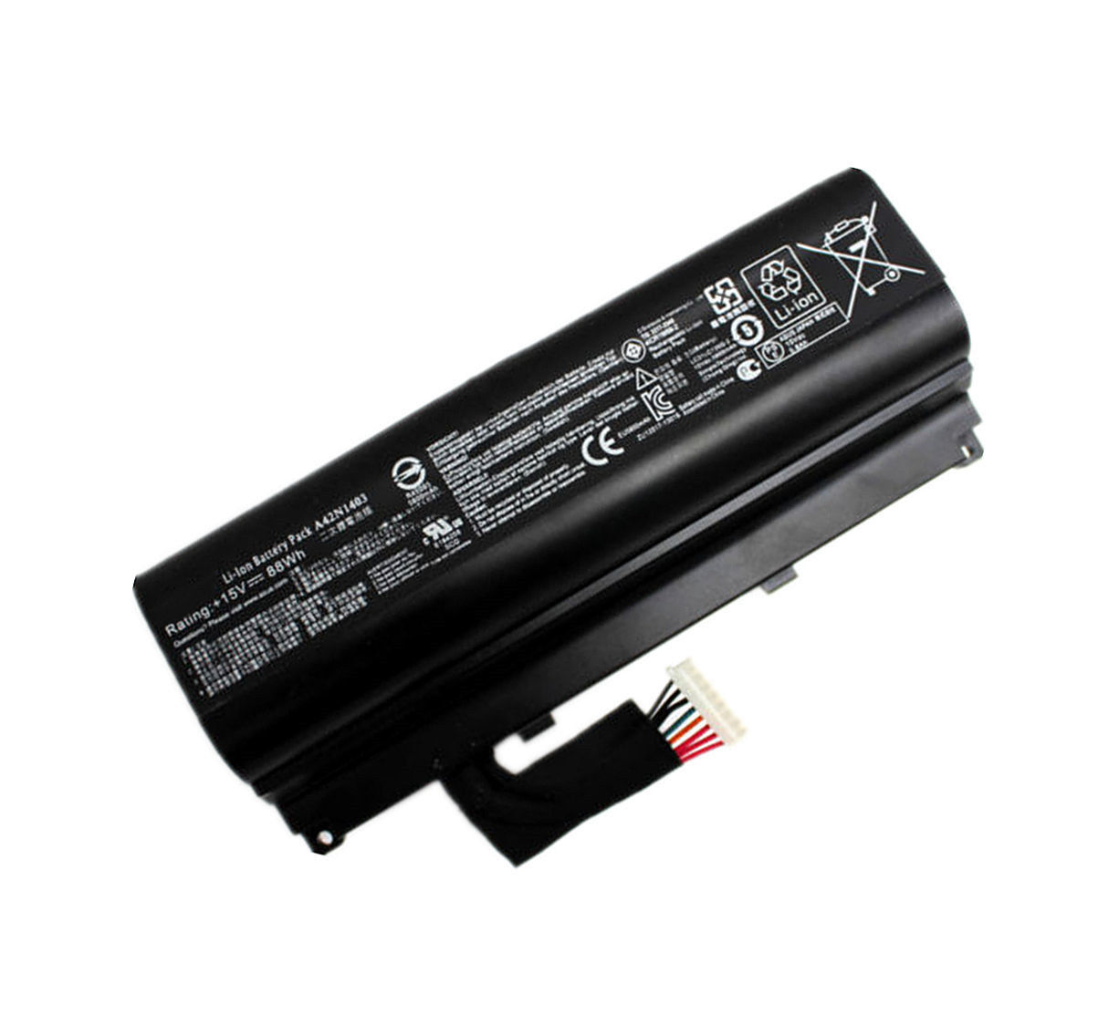 Reliable,long-lasting Vibrant battery for ASUS ROG G751J G751JL G751JM G751JY GFX71J GFX71JY