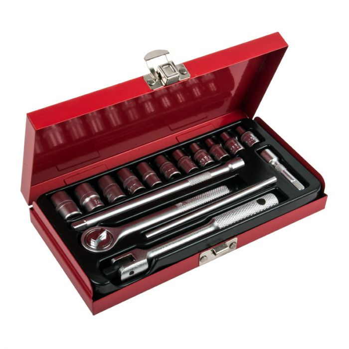 Kaufmann - Socket 1/4 Drive - 16 Piece - 4mm-12mm