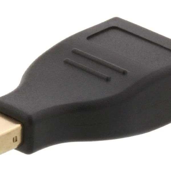 Mecer Displayport (Dp) Female To Mini Displayport (Mini Dp) Male Adapter