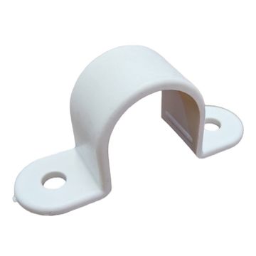 PVC saddles 25mm - 1 pack