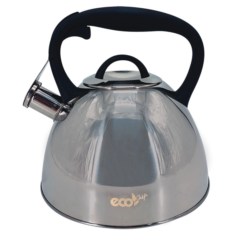 ECO CHEF 2.7L WHISTLING KETTLE SILVER