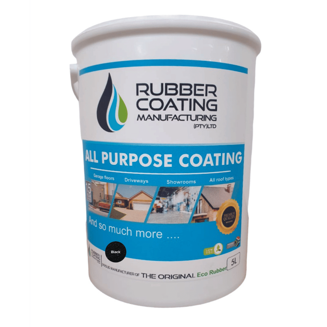RCM All Purpose Coating Black 5 Litre