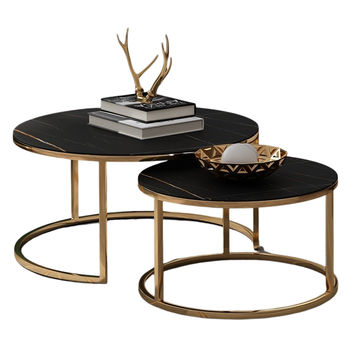 GOF Furniture - Phume Nesting Coffee Table, Black