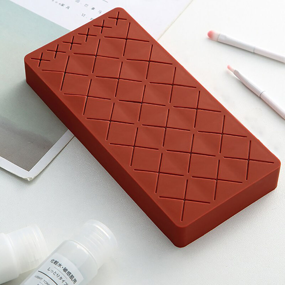 Silicone Cosmetic organizer - Med- Maroon