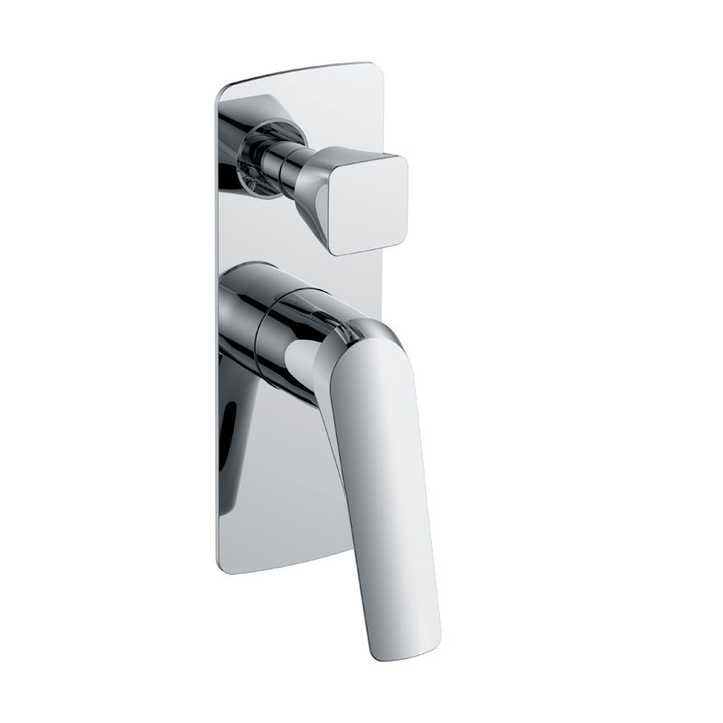 Fabro Shower Mixer With Diverter Brass - Chrome