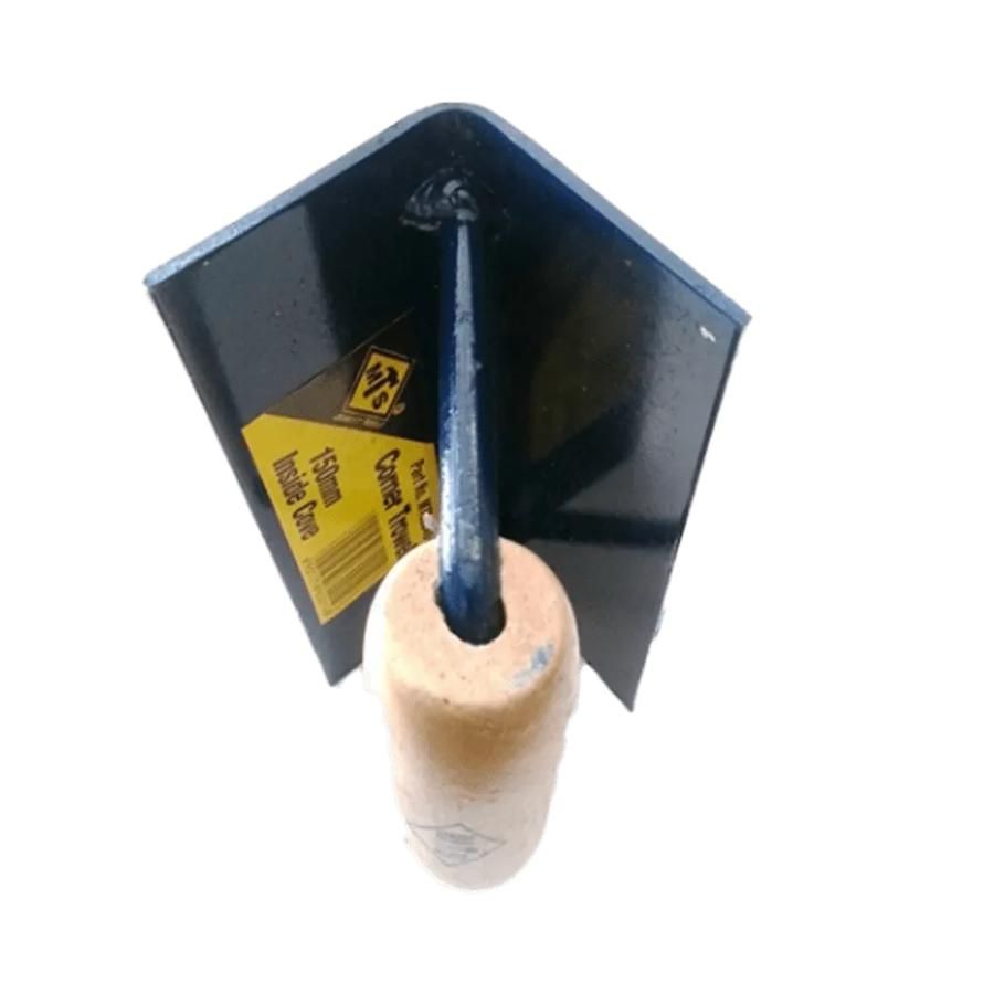 Mts Trowel Corner Inner Cove Wooden Handle 150Mm
