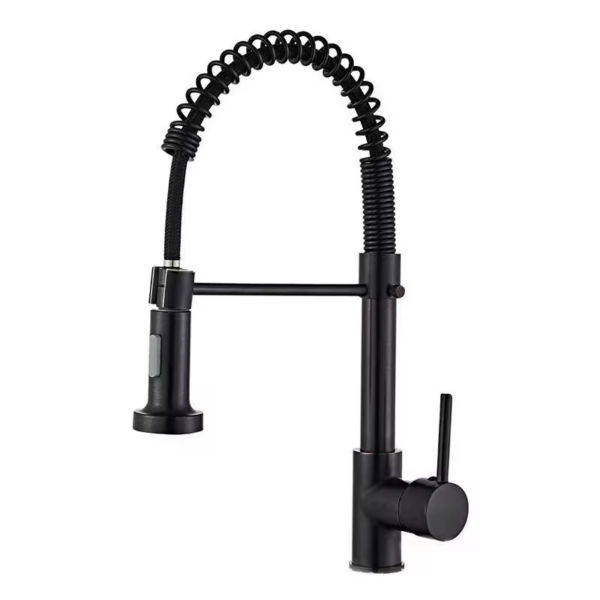 Trendy Taps Premium Quality Blackened Brass Exposed Extendable Mixer