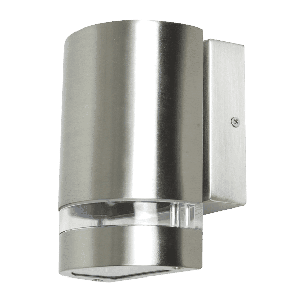 Zebbies Lighting Cango Stainless Steel Down Facing Outdoor Wall Light