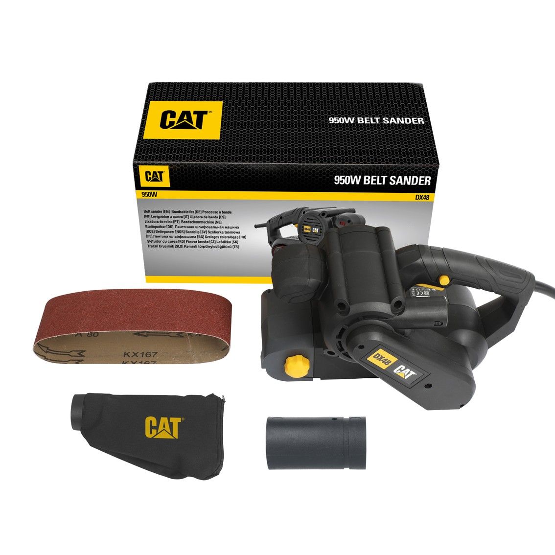 CAT Belt sander 76*533mm 950W