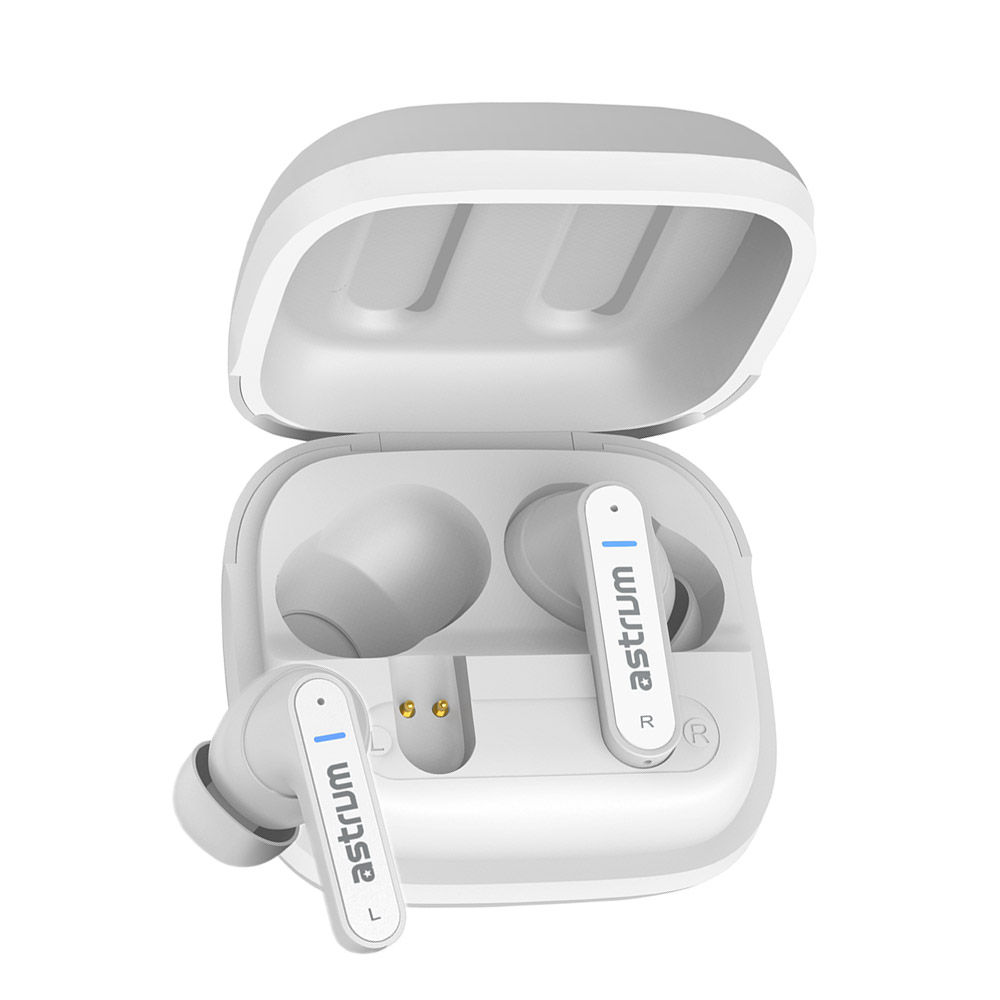 Astrum ANC True Wireless Bluetooth Earbuds - ET360 - White