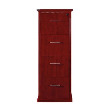 MaqelepoFurn - The Archive Mahogany Finish Filing Cabinet