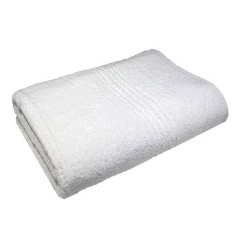 Bunty's Hotel Collection 900GSM 50x80cms Bath Mats - 01 Pc Pack - Optical White
