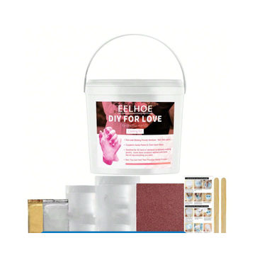DIY Plaster Statue Hand Casting Kit for Couples and Babies Gift With Frame