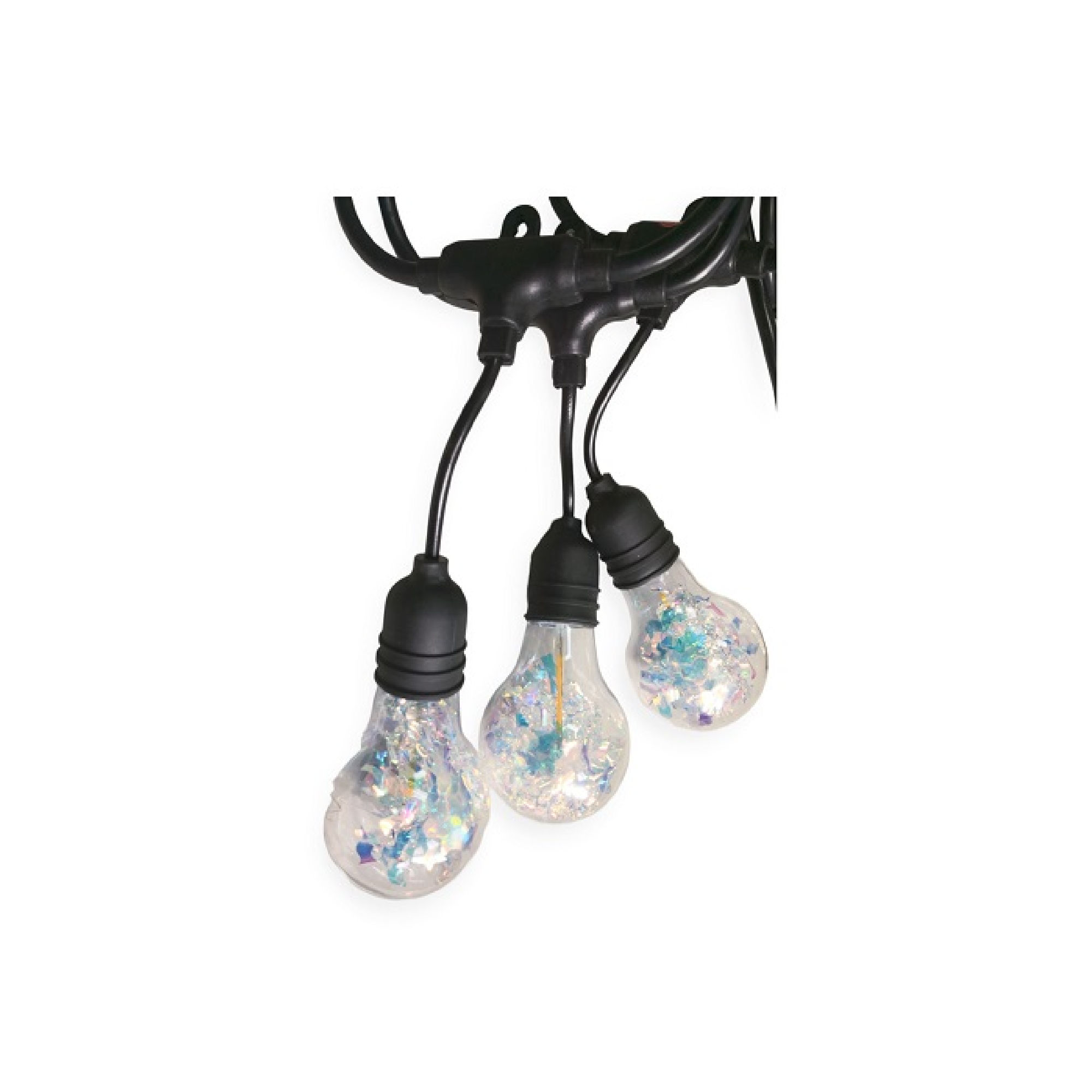 220V Waterproof Outdoor LED String Bulb Light RGB