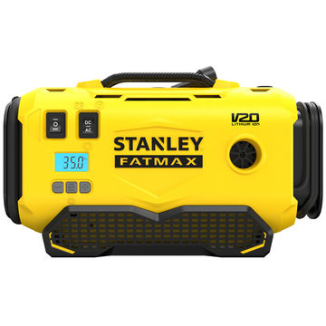 STANLEY FATMAX V20 INFLATOR - BARE UNIT (SFMCE520B) - Battery & charger not Included | SFMCE520B-QW