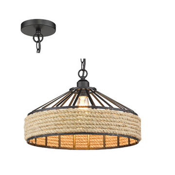 Black-Rope - 1-light 230V Pendant Radiant Lighting