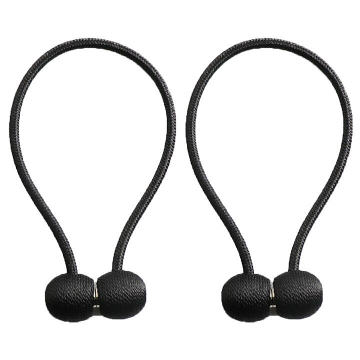 Matoc Magnetic Curtain Tieback - Ball - Black