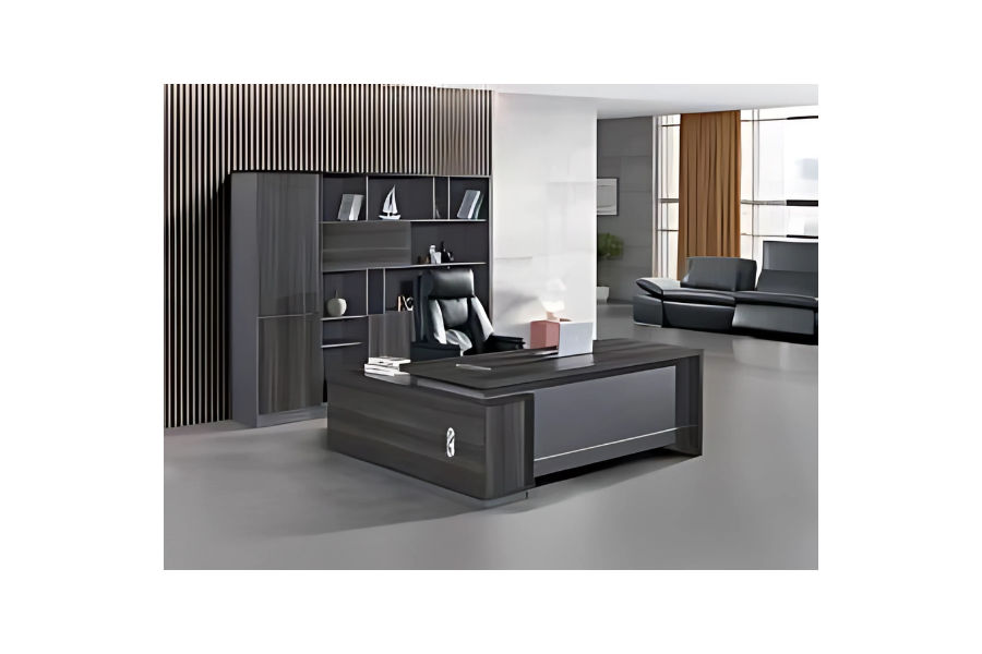 QandAHome-Aspen Modern Executive Office Desk - 1,6m