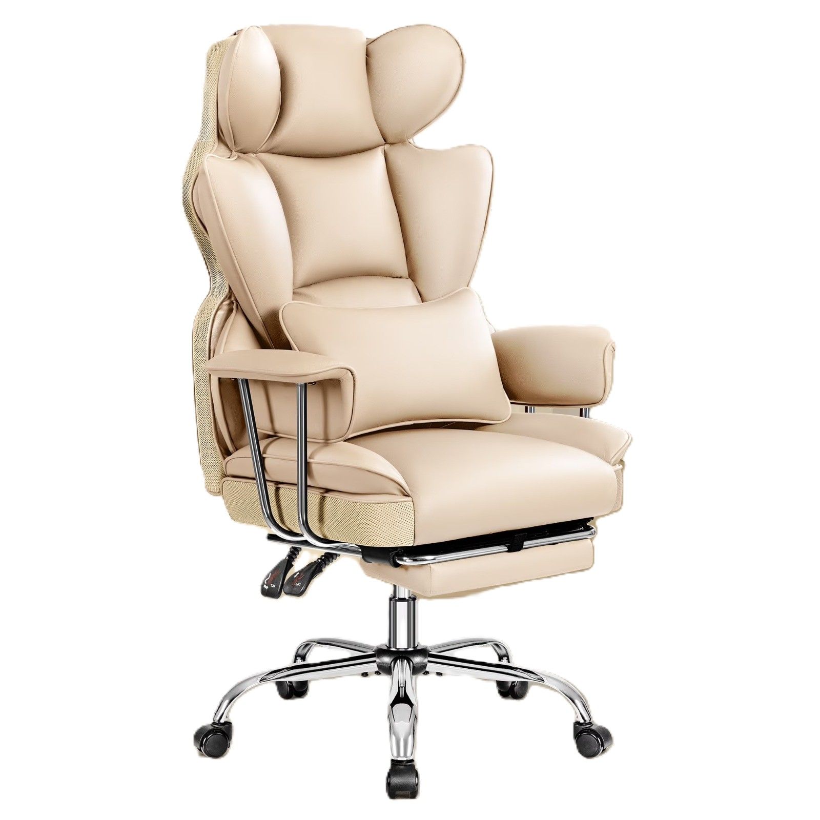 LBM FURN- Ergonomic Faux Leather Office Chair- 009