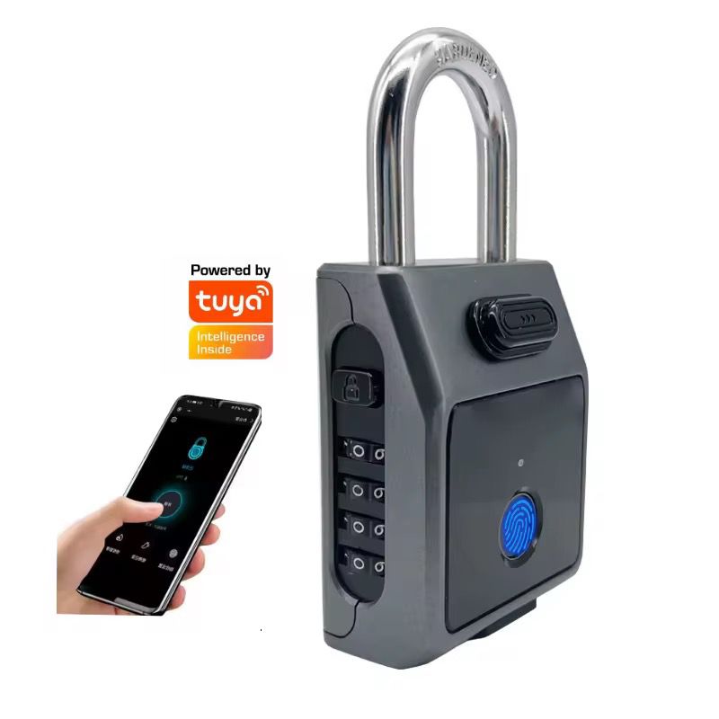 Bluetooth Smart Lock Box with Fingerprint & App Control