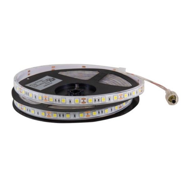 12VDC 60/M LED Cool White Flex White Strip W/Proof IP68 /5M