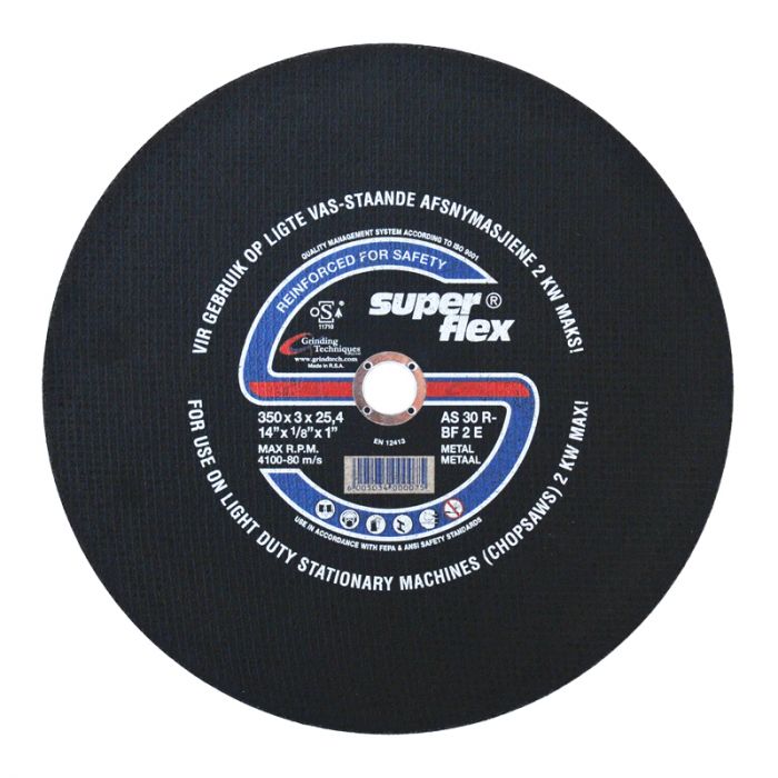 Superflex - Cutting Disc - Steel - 35cm - Bulk Pack of 2 | LEROY MERLIN ...