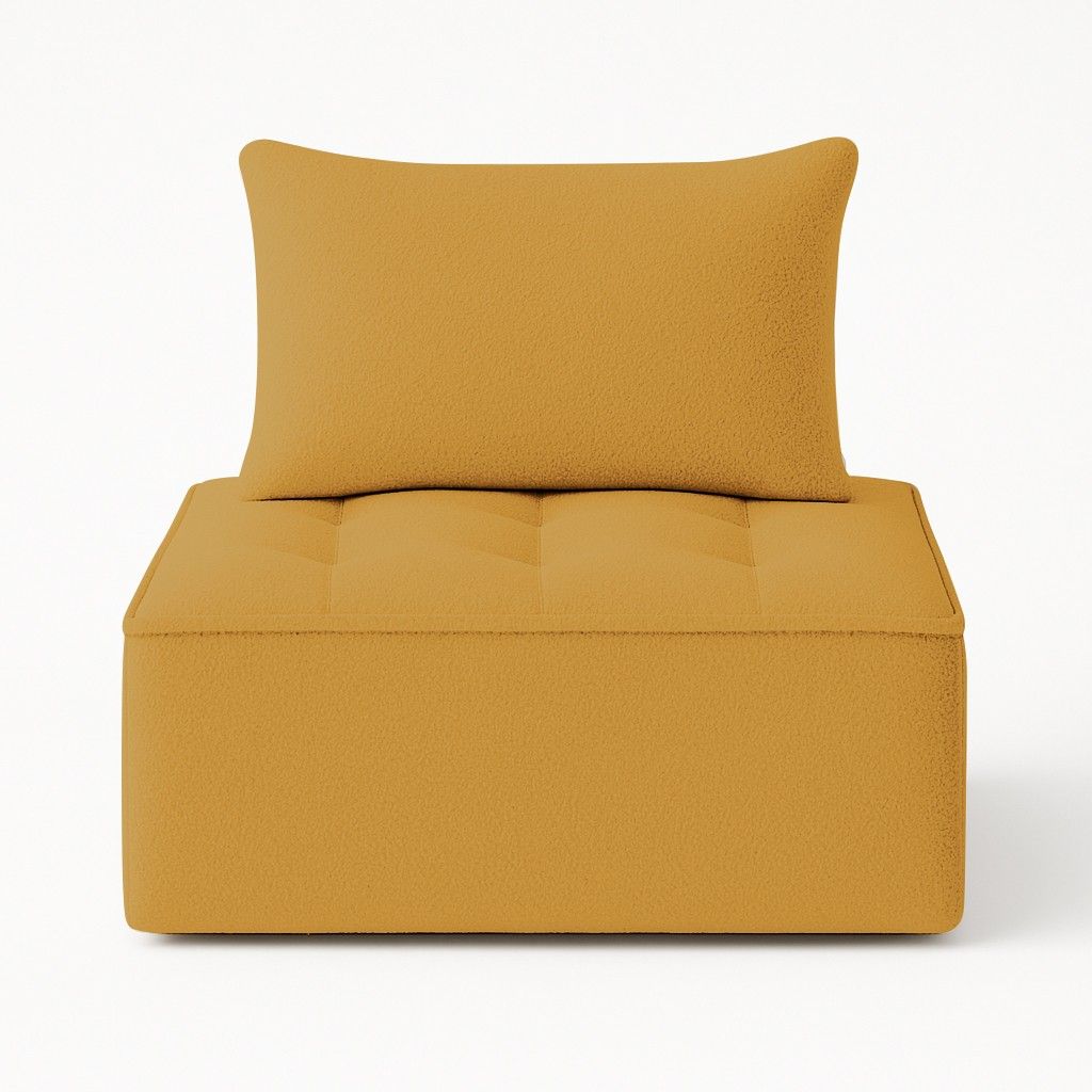 Bouclé Bliss Reading Chair