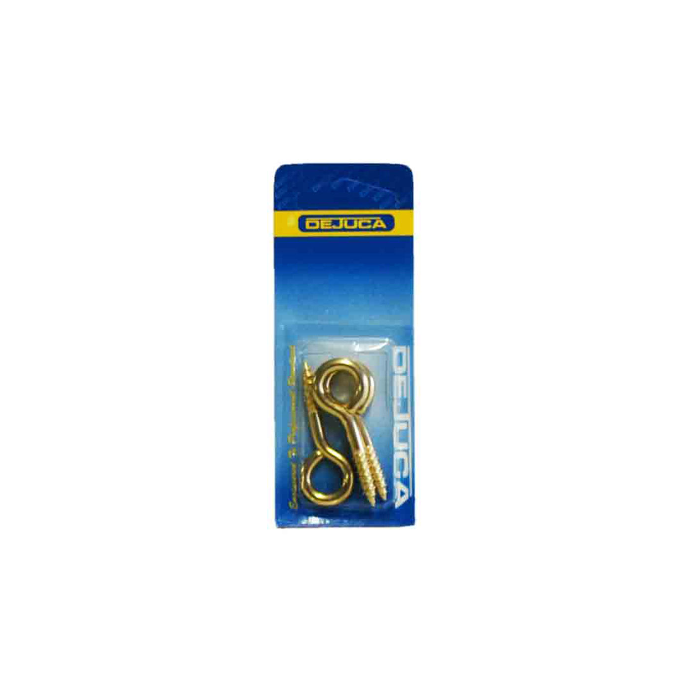 Dejuca - Screw Eyes - Bp - No.12 - 4.7 X 12 X 57 X 20mm - 4/Card - 4 Pack