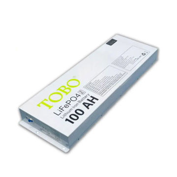 Tobo 12v 100ah 1.28kwh lithium battery LifePO4