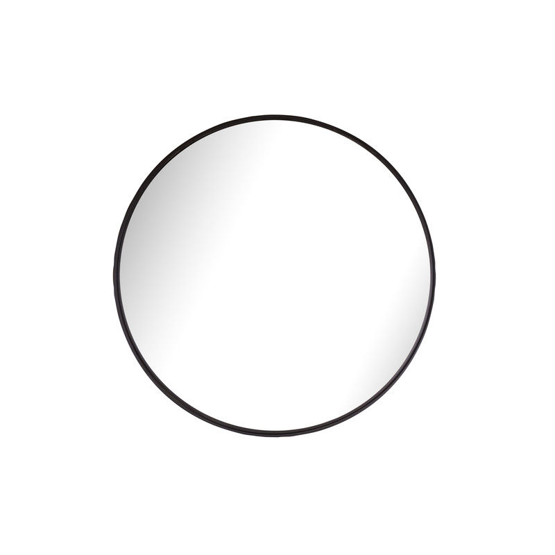 Paramount Mirrors & Prints - Lily Floating Round - Black
