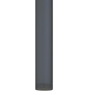 ROCO Worktop Table Leg Matt Black 710mm x 60mm