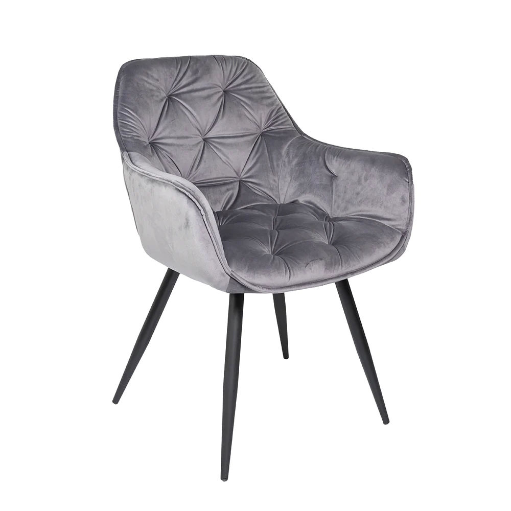GOF Furniture - Lafoodie Grey Dining Chair